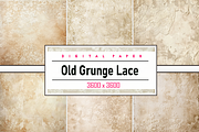 Old Grunge Lace, a Pattern Graphic by Printable Treasure (Thumbnail 1 of 8)