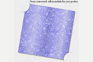 Seamless Lavender Glitter Papers