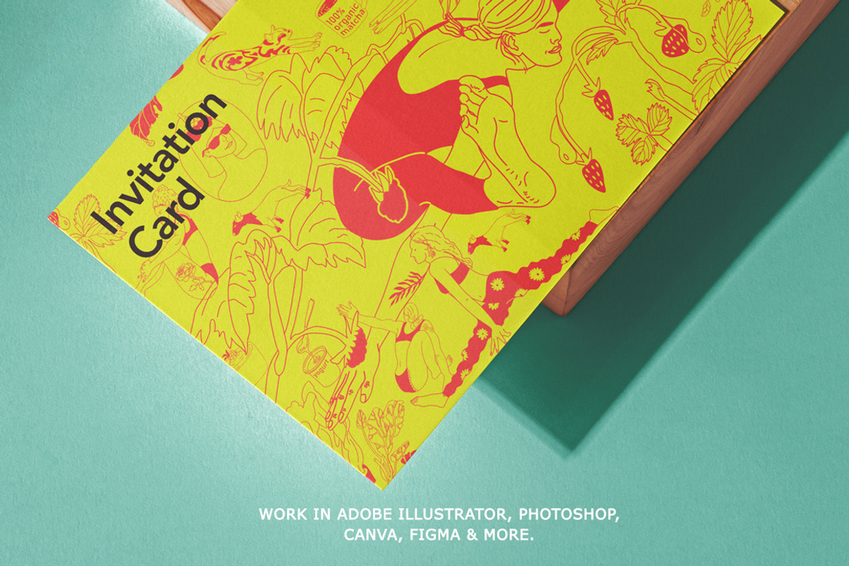 Yoga & Cafe Illustrations, a Person Illustration by Volga_Store (Photo 7 of 10)
