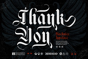 Black Nice Typeface, a Blackletter Font by alit design (Thumbnail 17 of 17)