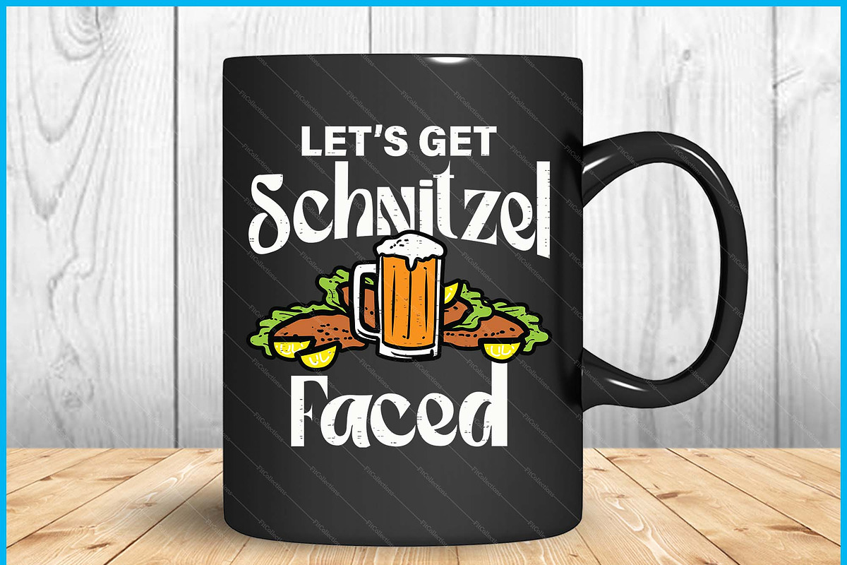 Oktoberfest Lets Get Schnitzel Faced, a Graphic by Creativeusart (Photo 3 of 4)