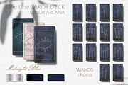 ONE LINE Tarot Deck - 3 colors, an Illustration by Evgenia Pichkur (Thumbnail 16 of 19)