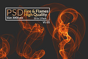 Fire & Smoke PNG Stock Bundle, a Shape Add-On by MRI STUDIO (Thumbnail 7 of 15)