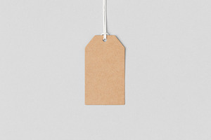 Clothing or gift tag mockup, JPEG, a Beauty & Fashion Photo by Shablon