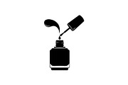 Nail Polish Bottle Silhouettes, an Object Graphic by yasushie (Thumbnail 3 of 7)