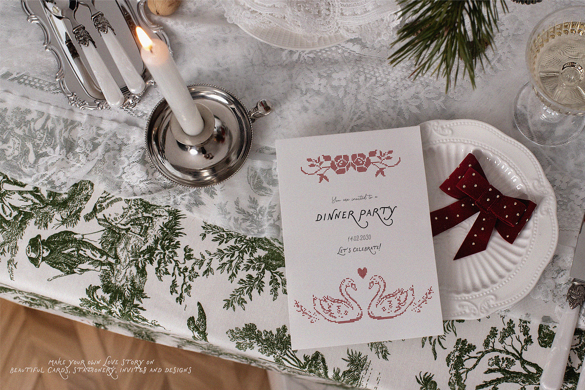 Plein d'amour Romantic collection, a Decorative Illustration by lokko studio (Photo 8 of 13)