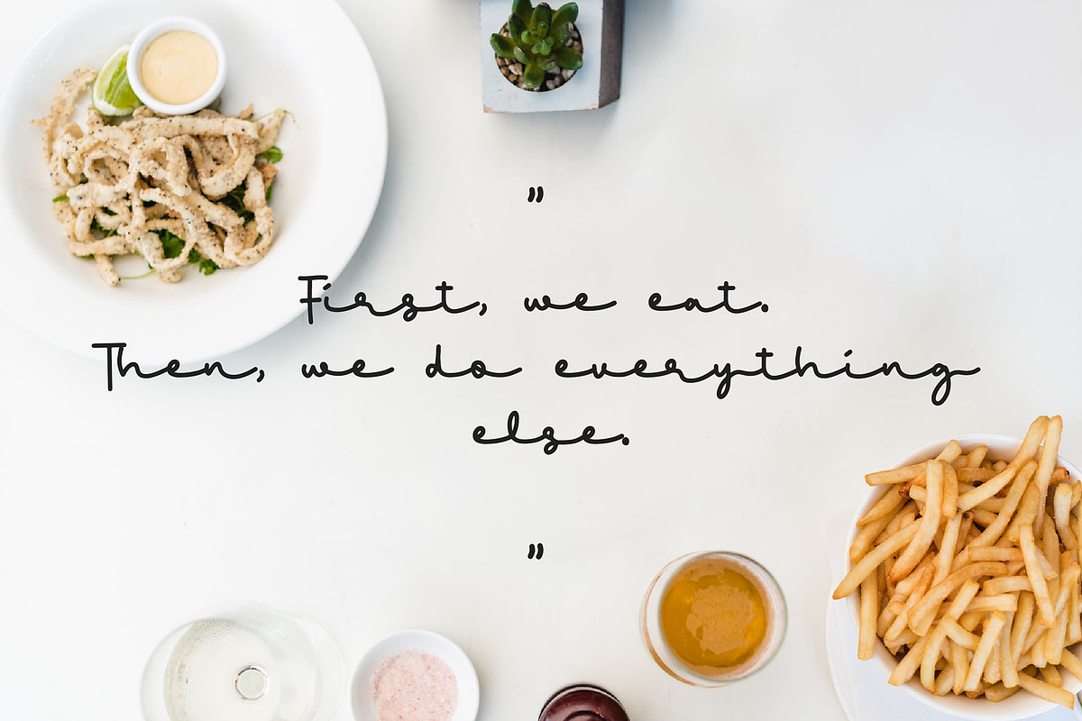 Rosabel Modern Signature Font preview 3