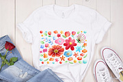 Summer Flower Watercolor, a Seasonal Illustration by Sense Library (Thumbnail 17 of 18)