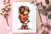 Happy mothers day clipart, an Illustration by SinaCreation (Thumbnail 7 of 11)