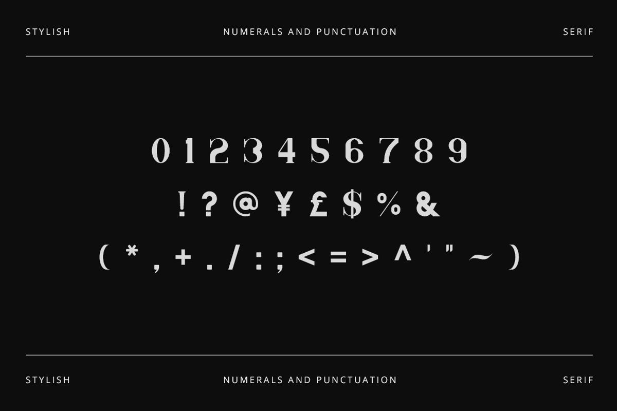 Captain Eagles - Modern Stylish, a Serif Font by RockboyStd (Photo 10 of 12)