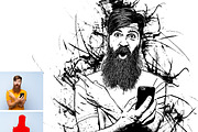 Vector Tracing Photoshop Action, an Action Add-On by MRI STUDIO (Thumbnail 7 of 21)