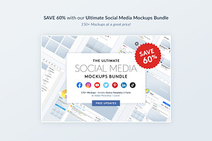 LinkedIn Social Media Mockups Pack