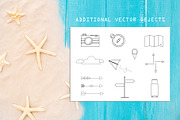 Take-Off. 5 Iconic Travel Logos, a Branding & Logo Template by Cyrah's Collection (Thumbnail 6 of 13)