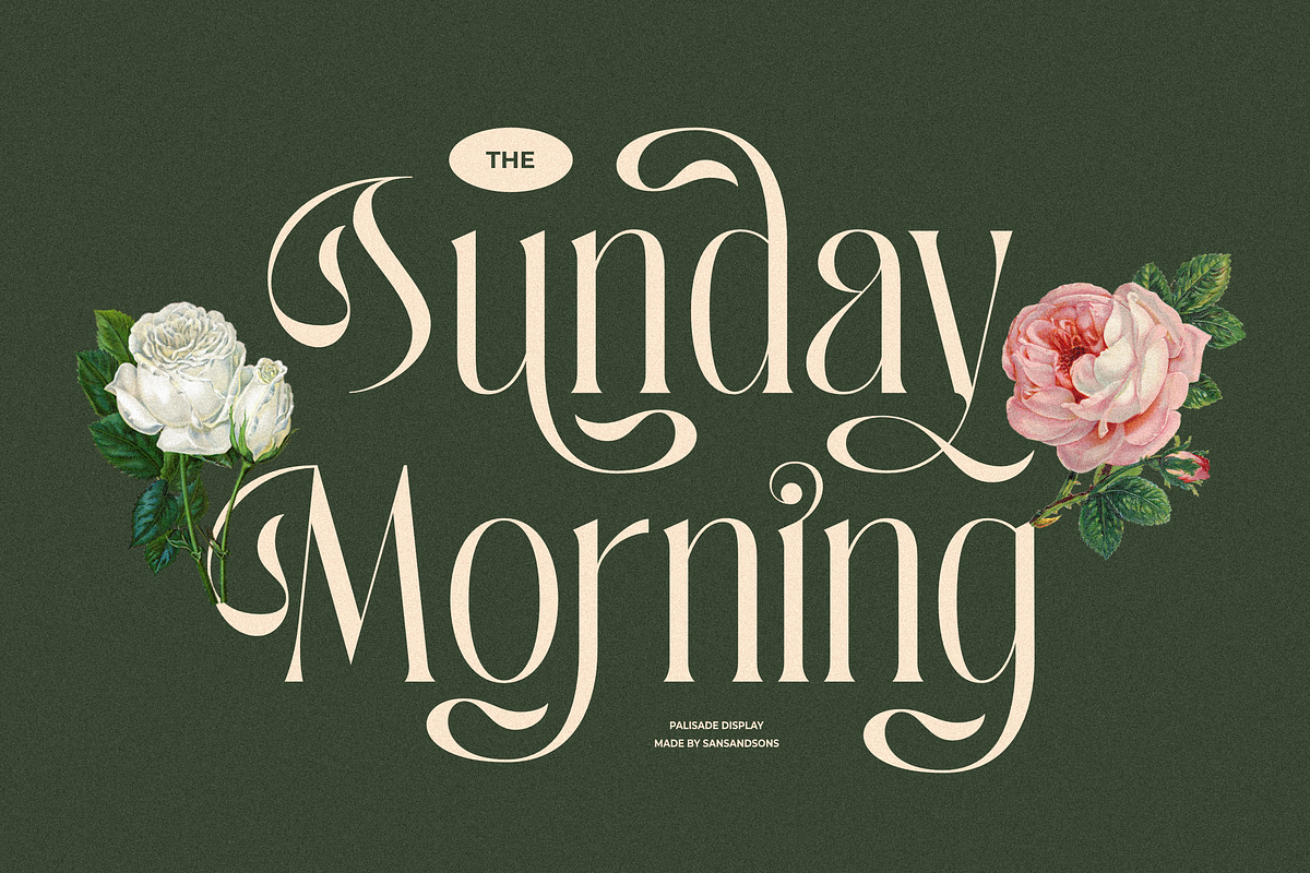 Palisade Display Font, a Serif Font by Sans & Sons (Photo 7 of 10)