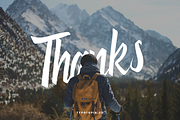 Antheme Script Typeface, a Script Font by edukka (Thumbnail 10 of 10)