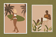 Tropical Summer Posters, a Decorative Illustration by Miracles Everywhere (Thumbnail 7 of 7)