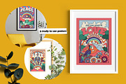 1971 • Retro Graphic Collection, a Decorative Illustration by Vintage Voyage Supply (Thumbnail 10 of 13)