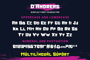 D'Andreas Font, a Handwritten Font by JprintStudio (Thumbnail 5 of 5)