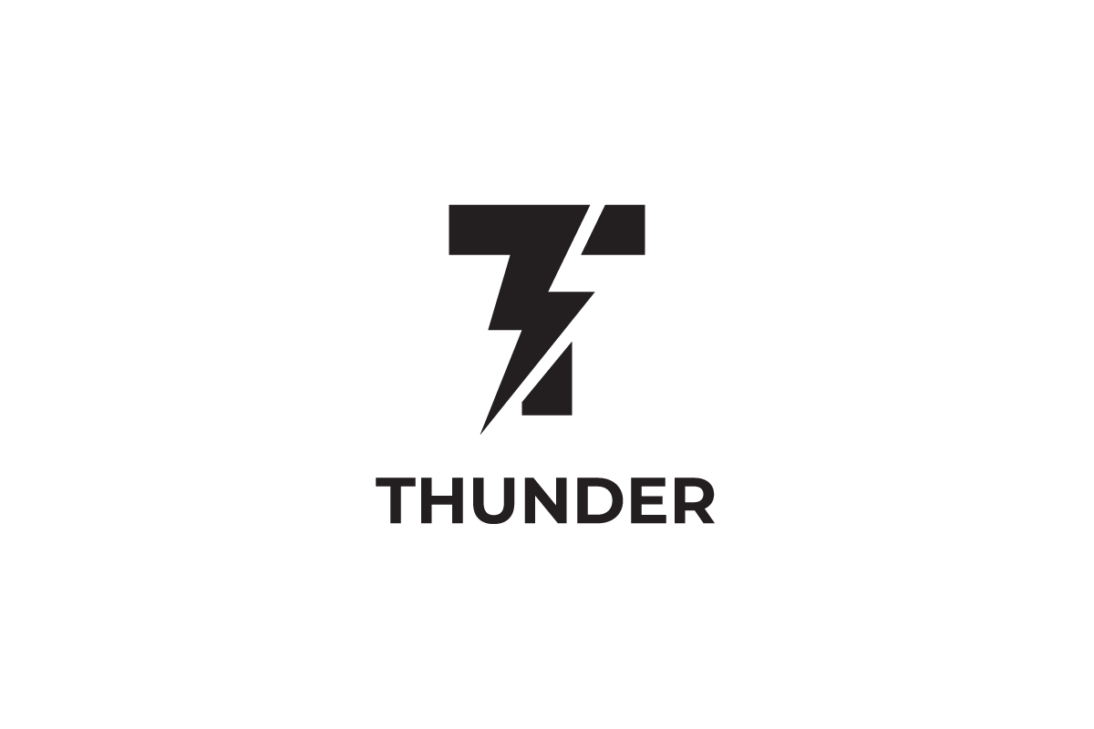 Thunder Letter T Lightning Bolt Logo, a Branding & Logo Template by yopie (Photo 3 of 3)