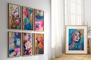 Golden Dreams – Surreal Floral & Abs, a Decorative Illustration by O m N i  Studio (Thumbnail 5 of 16)