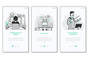 Web Marketing People Illustrations, a Person Illustration by Alex Krugli (Thumbnail 5 of 6)