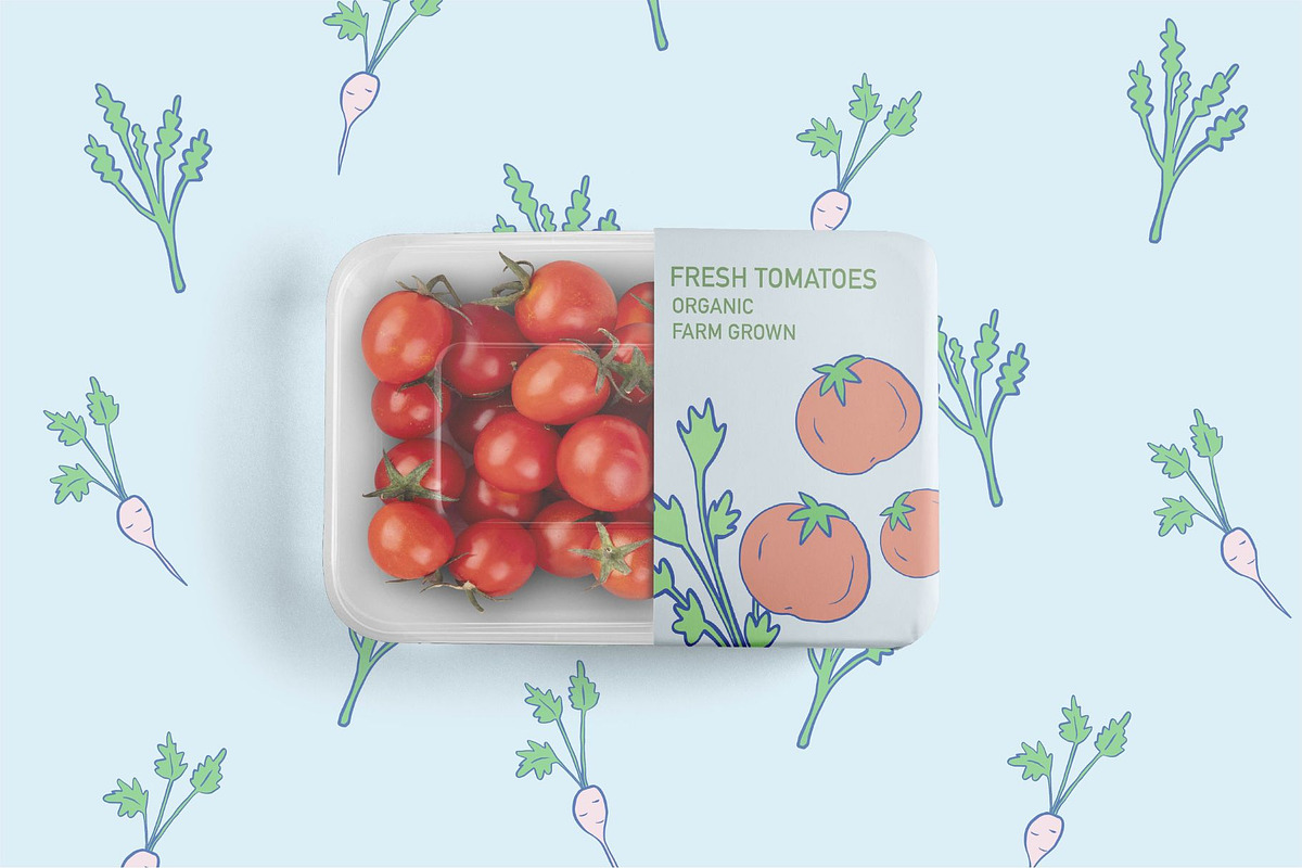 Farmers Market, a Food Illustration by vanloveart (Photo 3 of 7)