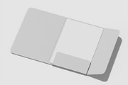 Folder Mockup, a Merchandise Mockup by Unerispace (Thumbnail 3 of 5)