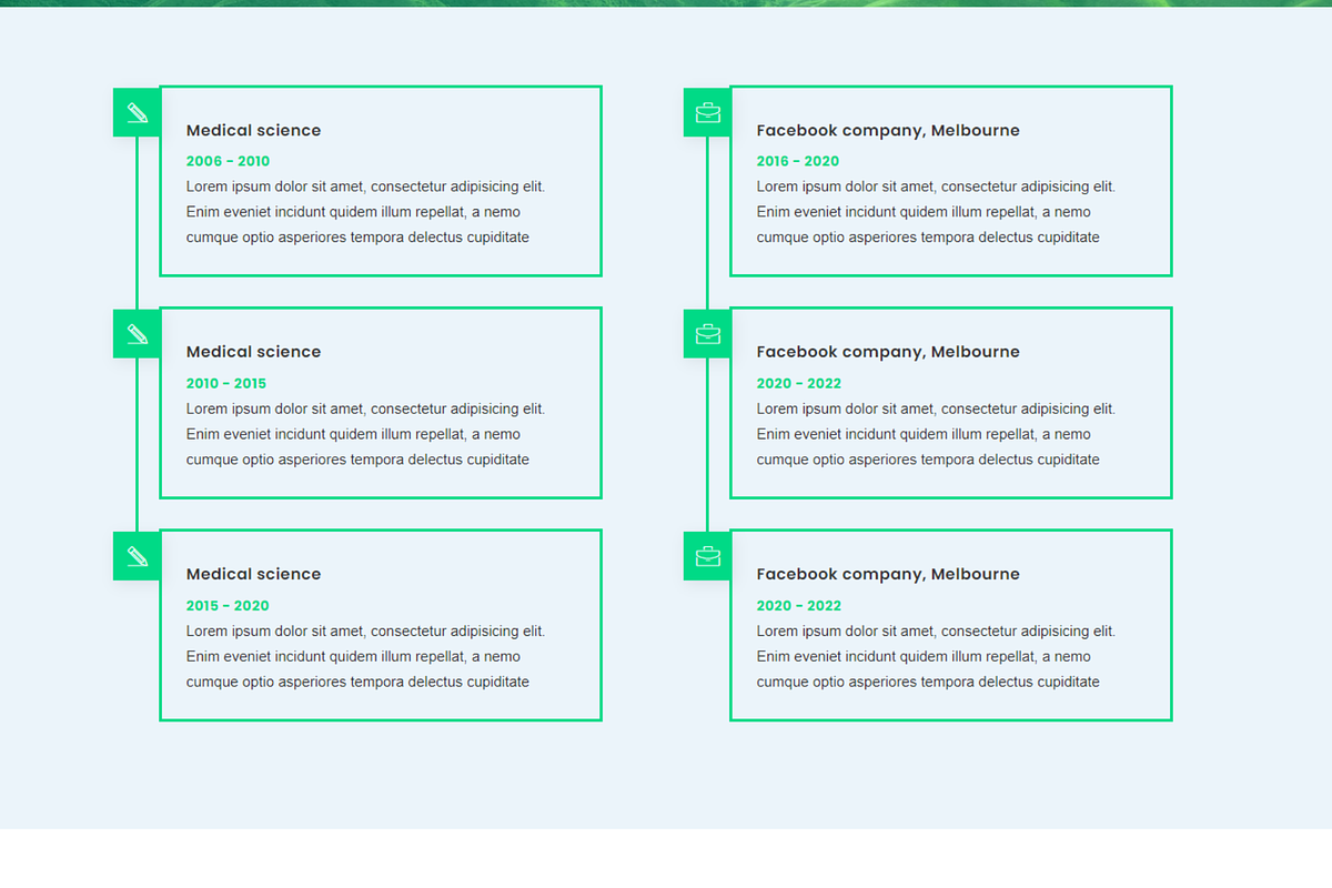 Modern Personal Brand Website (2026), a Bootstrap Template by Themeplaza (Photo 5 of 6)