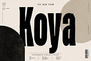 Koya - Display Typeface, a Slab Serif Font by Wow Magic (Thumbnail 2 of 4)