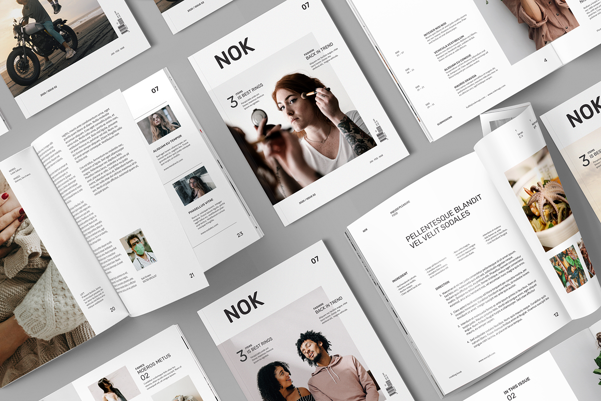 Nok Magazine, a Magazine Template by silukEight (Photo 2 of 16)