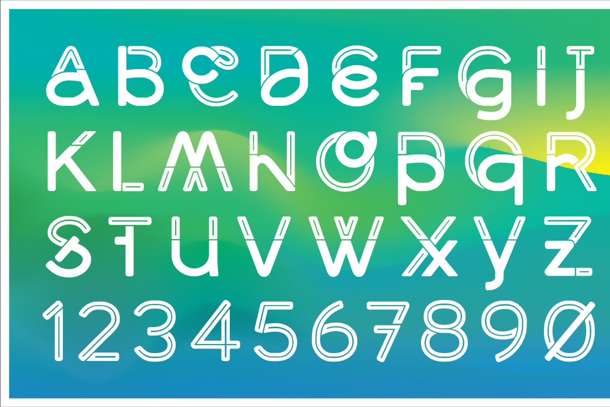 Middlecase, a Font by HeadFirst (Photo 3 of 10)