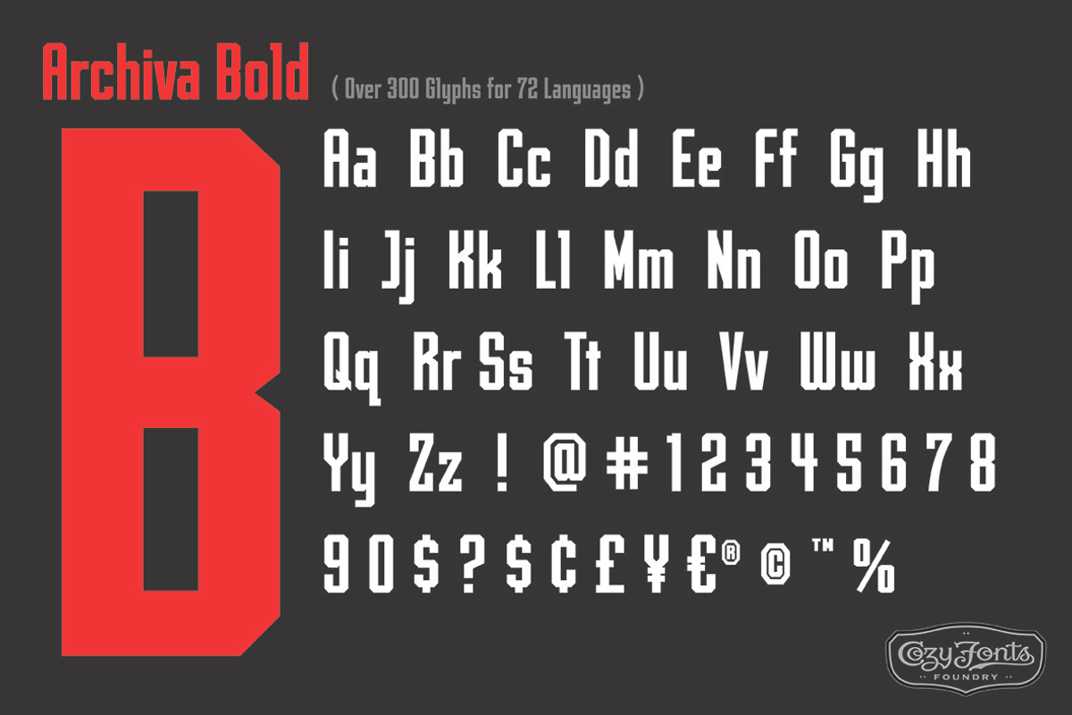 Archiva Bold preview 4