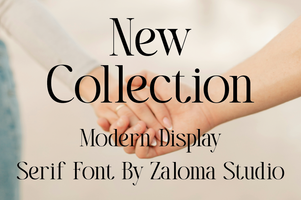 Zaloma, a Serif Font by Zaloma Studio (Photo 2 of 10)