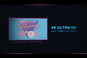 1980s Title Logo Animation Templates, a Branding & Logo Template by Wingsart Studio (Thumbnail 6 of 13)