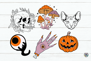 Halloween Svg Bundle, Cute Halloween