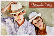 Watercolor Effect, an Action Add-On by PSD Action (Thumbnail 2 of 12)