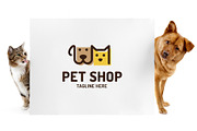 Pet Shop Logo, a Branding & Logo Template by Falcon eye (Thumbnail 2 of 3)