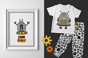 Super Robot. Kids collection, a Graphic by Murvin (Thumbnail 6 of 7)