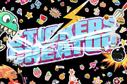 Sticker Creator Custom Shape Mockups, a Product Mockup by rebrandy (Thumbnail 1 of 15)