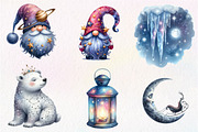 Celestial Christmas Clipart, an Illustration by CreationArt (Thumbnail 2 of 5)