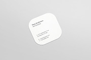 Square Business Card Mockups, a Print Template by resumetemplathttps://d3es (Thumbnail 2 of 6)