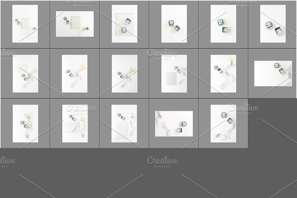 French Blue Wedding Mockup Bundle, a Product Mockup by LaPorte Images (Photo 7 of 7)