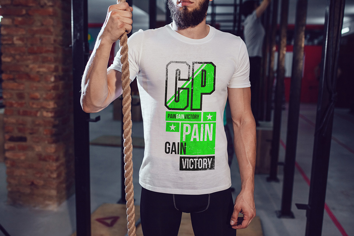 Sport T-Shirt Mock-Up, a Shirt Mockup by Freeman Studio (Photo 12 of 14)