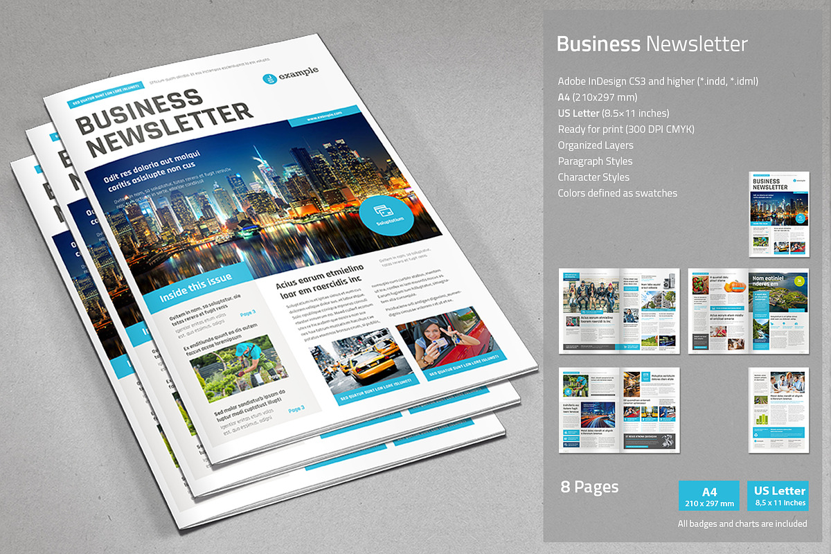 Business NewsletterVol. 4, a Brochure Template by MrTemplater (Photo 1 of 2)
