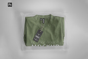 T-Shirt Mock-Up Set, a Packaging Mockup by Irena Matiash shop (Thumbnail 4 of 6)