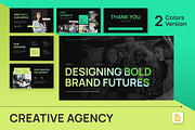 Creative Agency Google Slides, a Presentation Template by Antstheme (Thumbnail 1 of 4)