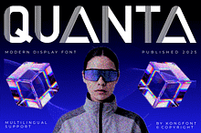 Quanta – Modern Display Font