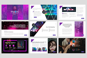 Music-Event PowerPoint Template