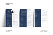 Resume Template 5 Pages with Photo, a Resume Template by GraphicFlava (Thumbnail 3 of 8)