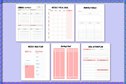 Printable Goal Planner For Canva, a Stationery Template by Shumaya (Thumbnail 3 of 4)